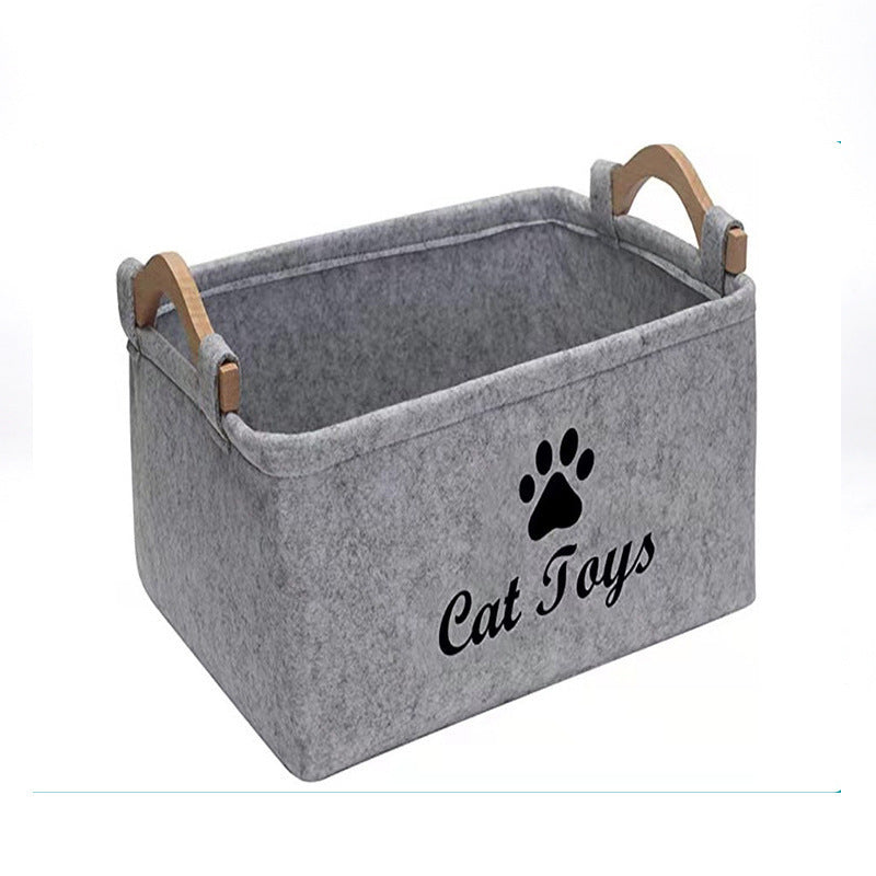 Pet Toys Box Storage Basket