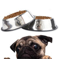 Load image into Gallery viewer, 6 Size Stainless Steel Bowls Water, Food For Dogs and Cats
