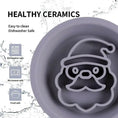 Load image into Gallery viewer, Slow Eating Dog Bowl Christmas Silicone Feeding Dish
