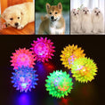 Load image into Gallery viewer, Dog Squeaky Colorful Soft Rubber Luminous Chewing Playing Toys
