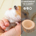 Load image into Gallery viewer, Hamster Food Bowl Wooden Dish
