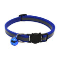 Load image into Gallery viewer, Colorful Polyester Reflective Bell Cat Jack Pet Collar
