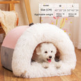 Bild in Galerie-Betrachter laden, New Splice Portable Pet Nest Portable Autumn And Winter Warm Dog Nest Moisture-proof Long Fur Cat Nest Cross Border Pet Nest
