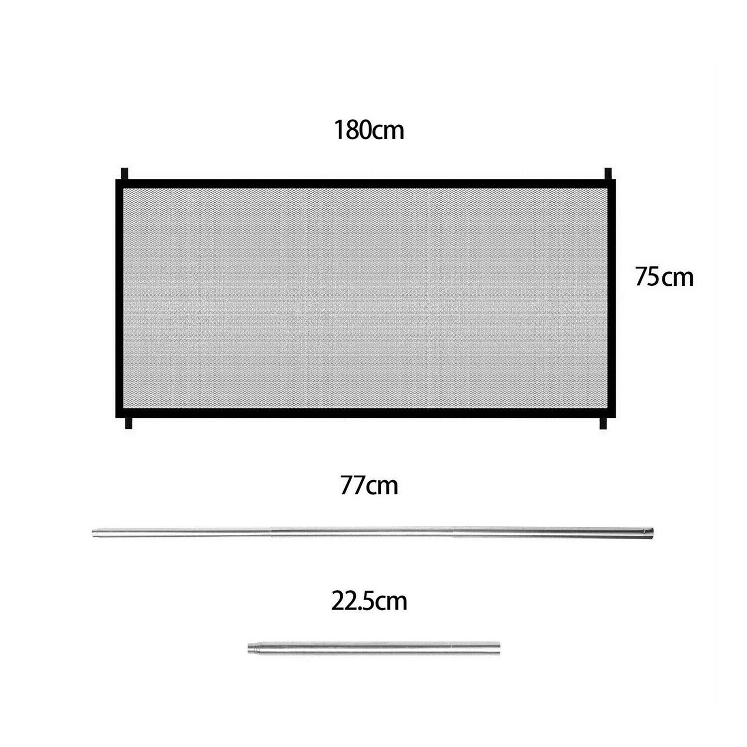 Pet Dog Fence Gate Safe Guard Safety Enclosure Dog Fences Dog Gate The Ingenious Mesh Magic Pet Gate Pet Supplies