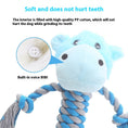 Load image into Gallery viewer, Plush Dog Toy Animal Shape Bite-resistant Molar Pet Toy
