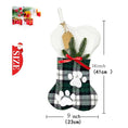 Load image into Gallery viewer, Bone Christmas Hanging Decoration Christmas Socks Gift Bag For Pets
