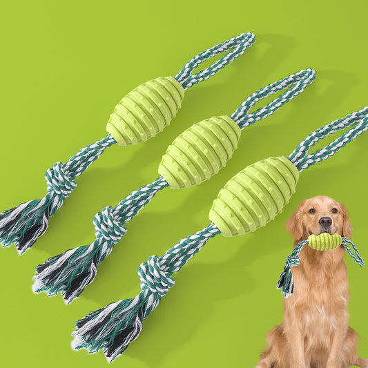 Dog Toys Pet Chew Toy Durable Chewers Toy For Aggressive Dogs With Rope - Indestructible Rope Dog Toys - Best Set For Heavy Duty Chewing