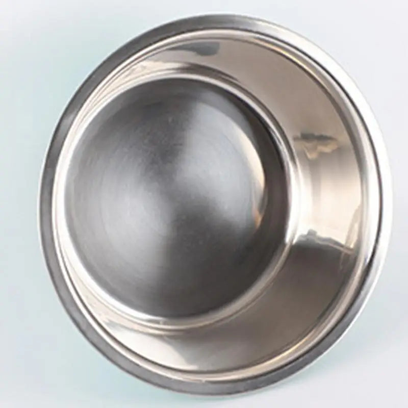 Pet Food Dish Bowl For Pet Feeding Stainless Steel Dog Bowls For Large Dogs Indoor High Capacity Metal Cat Food Bowls