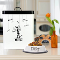 Load image into Gallery viewer, Dog Food Storage container With Spoon Sealed Pet Food Storage Pet Feed Barrel
