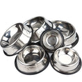 Load image into Gallery viewer, 6 Size Stainless Steel Bowls Water, Food For Dogs and Cats
