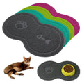 Load image into Gallery viewer, Cat And Dog Pet Mat Cute Pad Foot Mat Non-Slip Dish Bowl Feeding Pad
