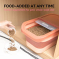 Gallery viewerに画像を読み込む, 13 LB Collapsible Dog Food Storage Container Folding  Container With Lids Sealing Box
