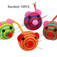 Load image into Gallery viewer, Nylon Rope Cat Toy Pet Supplies 10 Toy Set
