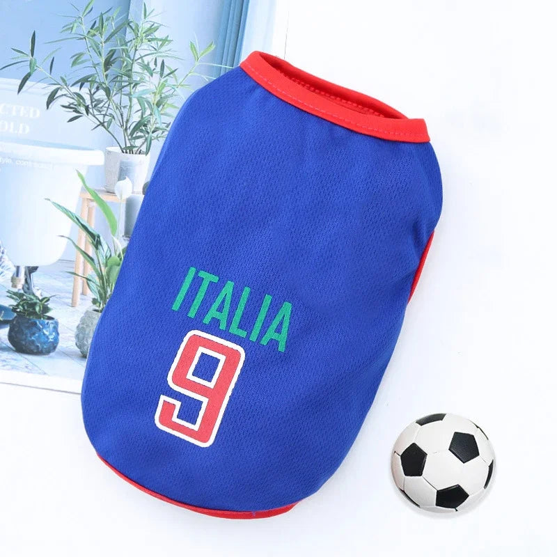 Dog Sport Jersey Pet Clothes for Summer Apparel