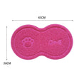 Load image into Gallery viewer, Cat And Dog Pet Mat Cute Pad Foot Mat Non-Slip Dish Bowl Feeding Pad
