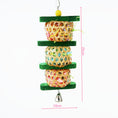 Load image into Gallery viewer, Parrot Supplies Bird Toy Rattan Woven Paper Silk Wood Gnawing Skewers
