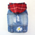 Load image into Gallery viewer, Denim Dog Clothes for Pitbull Dachshund Fashion Dog Jean Jacket
