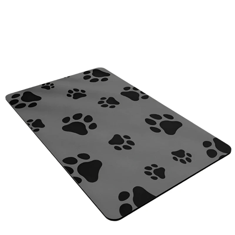 Pet Placemat No Stains Quick Dry Absorbent Dog Food bowl Mat Cat Feed Mat Cat Pads