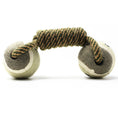 Load image into Gallery viewer, Cotton Rope Tennis Dumbbell Dog Toy
