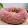 Load image into Gallery viewer, Donut Dog Bed Warm Soft Long Plush Bed For Small Large Dog Washable Sofa Cushion
