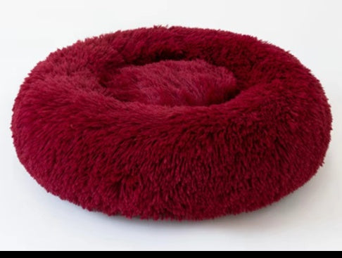 Donut Plush Round Warm Pets Beds