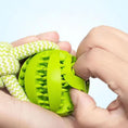 Load image into Gallery viewer, Dog Toys Treat Balls Interactive Hemp Rope Rubber Leaking Balls For Small Dogs Chewing Bite Resistant Toys Pet Tooth Cleaning
