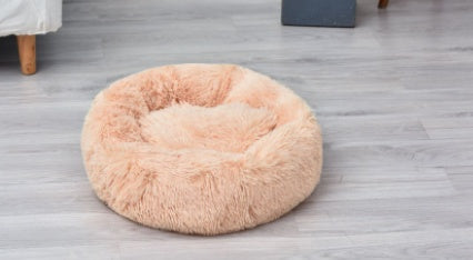 Donut Plush Round Warm Pets Beds