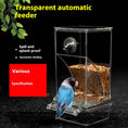 Load image into Gallery viewer, Transparent Automatic Plug-in Bird Food Container
