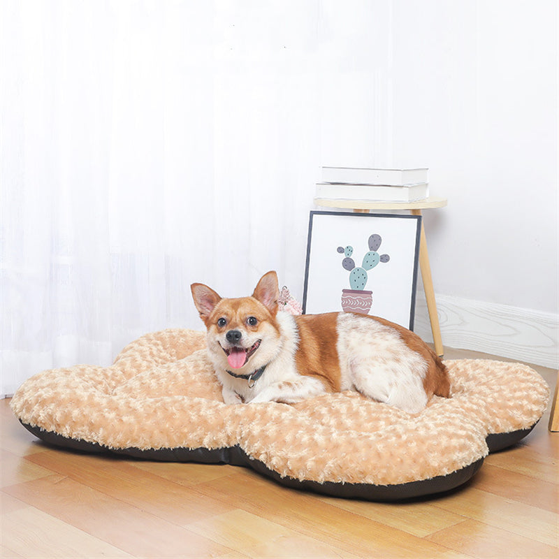 Four Seasons Universal Rose Pattern Bone Pad For Dogs