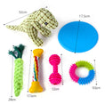 Load image into Gallery viewer, Pet Dog Cotton Rope Bite Resistant Plush Teeth Cleaning Toy Sets
