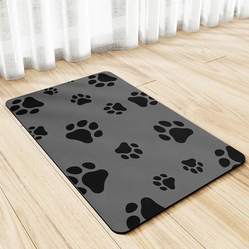 Pet Placemat No Stains Quick Dry Absorbent Dog Food bowl Mat Cat Feed Mat Cat Pads