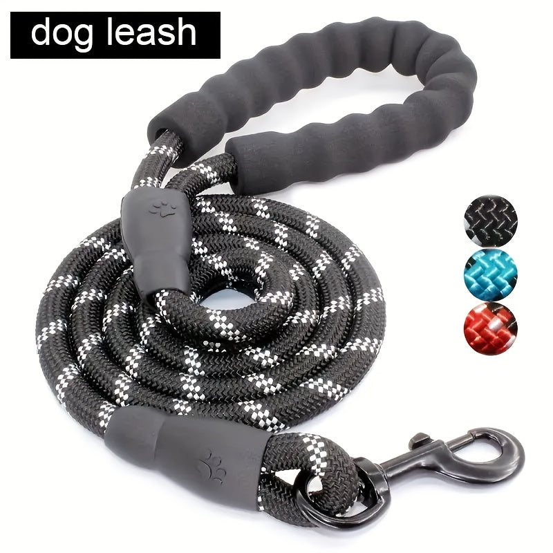 Dogs Leash Running Elasticity Hand Freely Pet Products Jogging Lead And Adjustable Waist Rope Leash Lead Training Padded Handle Reflective