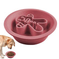 Load image into Gallery viewer, Slow Eating Dog Bowl Christmas Silicone Feeding Dish
