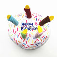 Load image into Gallery viewer, Cute Birthday Cake Squeaky Bite Resistant Bone and, Cupcake Happy Birthday Dog Toys
