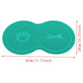 Load image into Gallery viewer, Cat And Dog Pet Mat Cute Pad Foot Mat Non-Slip Dish Bowl Feeding Pad
