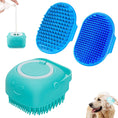 Load image into Gallery viewer, 3-piece Set Dog Bath Brush Shampoo Brush Massage Brush With Adjustable
