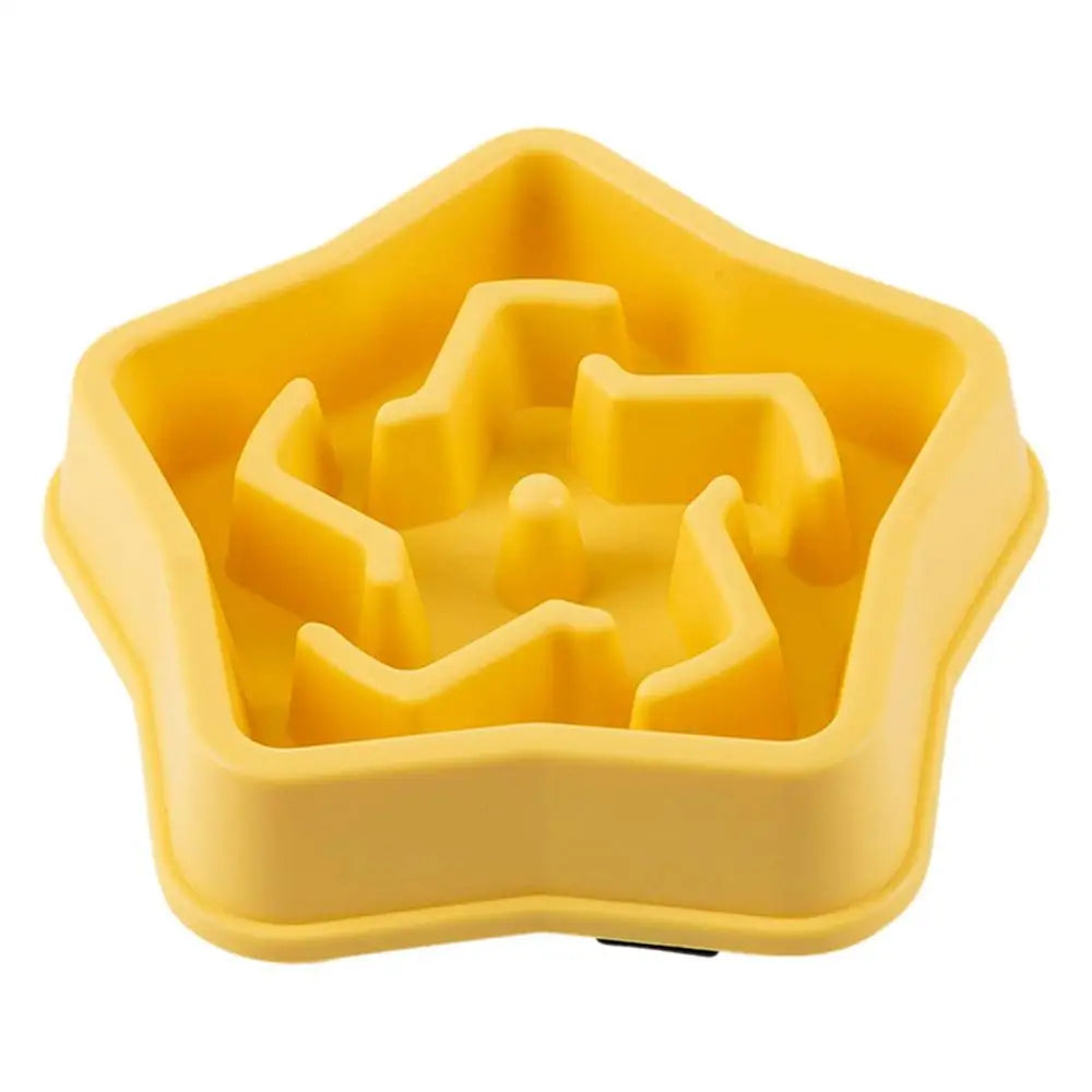 Slow Feeder Dog Bowls Anti Gulping Healthy Eating Fun