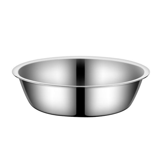 Pets Stainless Steel Bowl For Large Dog Non-slip Dog Basin More Sizes Pet Feeder