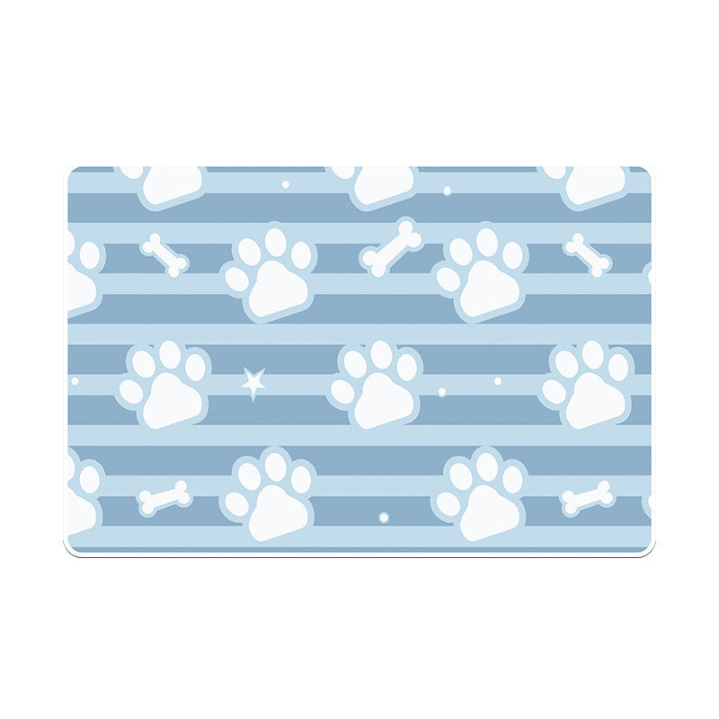 Dogs And Cats Eating Mat Spill-proof Waterproof Quick-drying Placemat