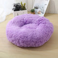 Load image into Gallery viewer, Donut Dog Bed Warm Soft Long Plush Bed For Small Large Dog Washable Sofa Cushion
